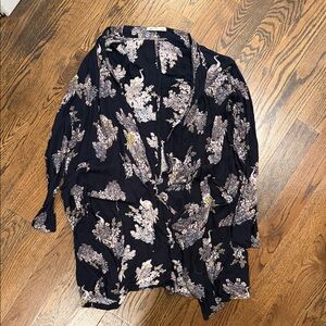 Floral Women's Tunic Top